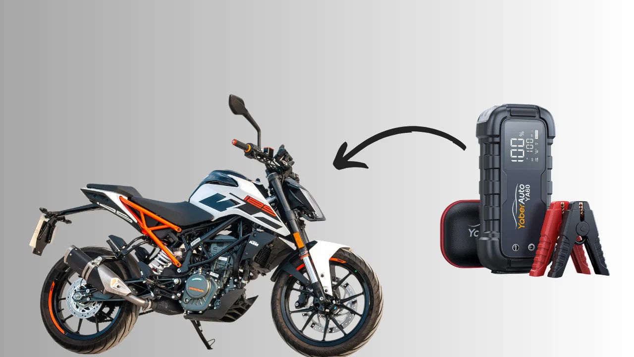 How to jump start motorcycle battery