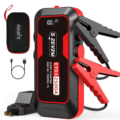 ET03 Car Jump Starter 2500A | Best for Large Engines