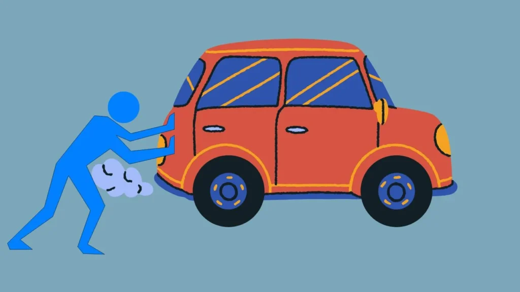 Push-Starting a Manual Car