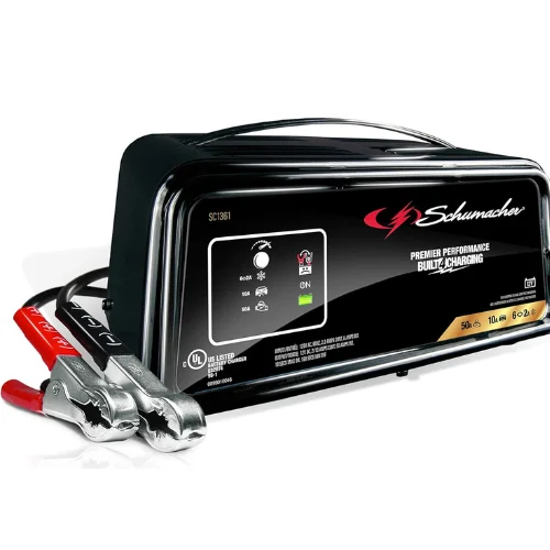 Schumacher Electric 2-in-1 Jump Starter and Battery Charger, SC1361