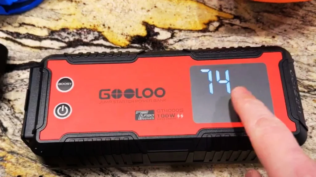 Using a Portable Jump Starter