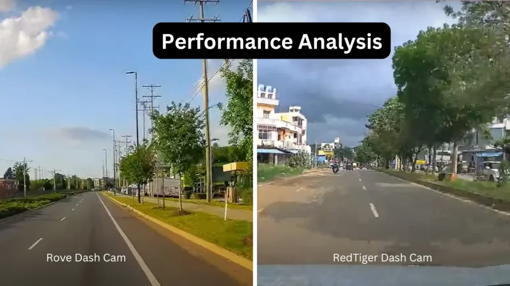 Performance Analysis of reve vs redtiger dash cam