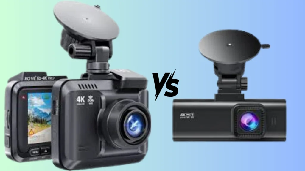 comparison of Rove vs redtiger dash cam