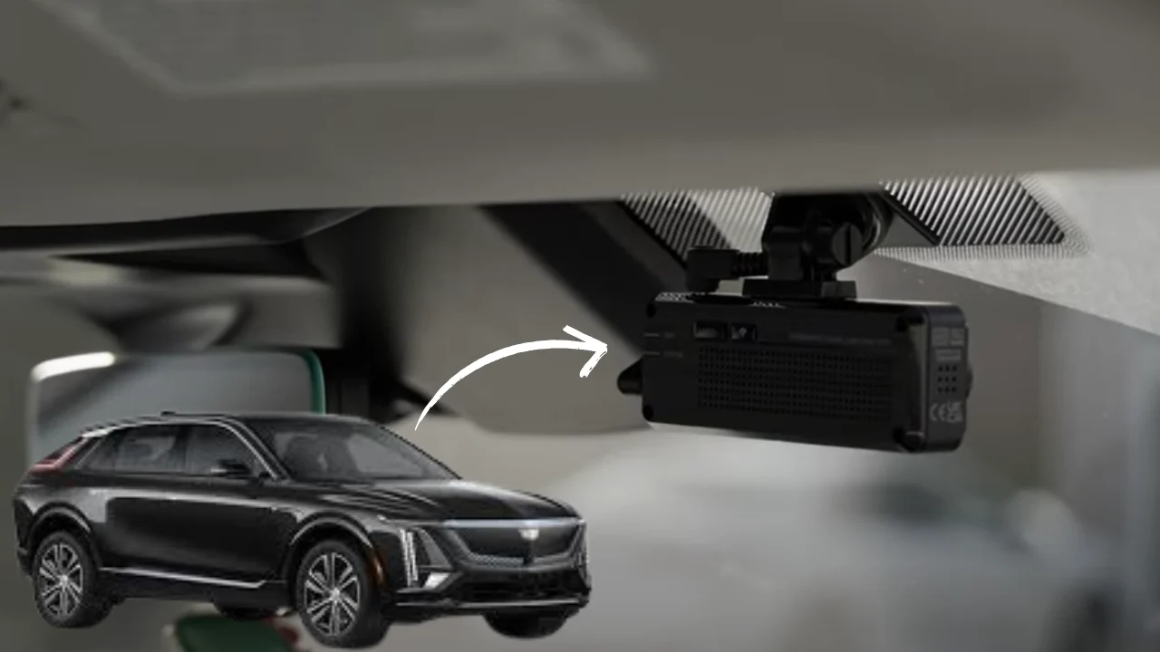 Install Dash Cam Cadillac Lyriq