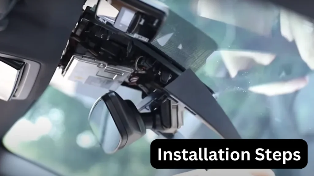 Installation Steps for dash cam in Audi Q4