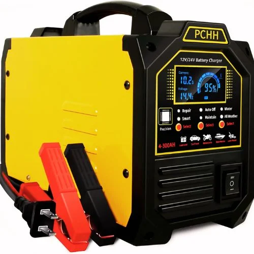 PCHH 12V 24V Heavy Duty Battery Charger | Best for Heavy-Duty Applications