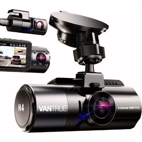 Vantrue N4 Dash Cam | Best for Rideshare and Vehicle Coverage
