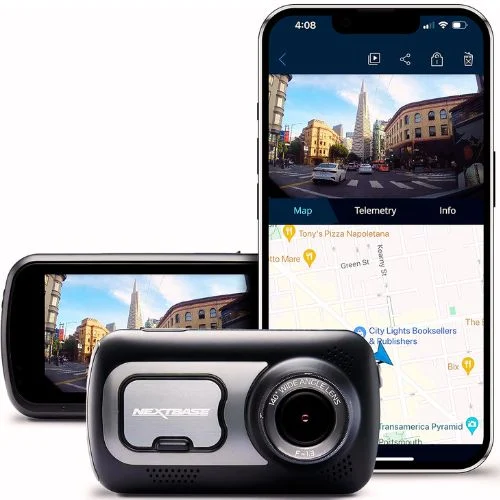 Nextbase 522GW Dash Cam | Best for Enhanced Road Safety