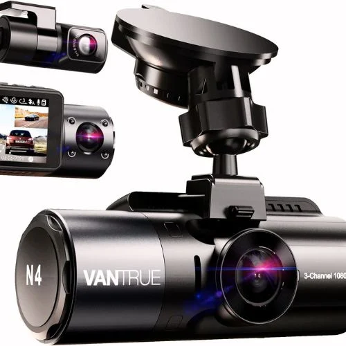 Vantrue N4 3 Channel Dash Cam | Best for “360° Vehicle Protection”