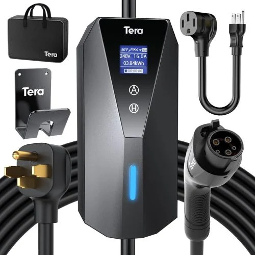 Tera Electric Vehicle Charger Portable | Best for Portable EV Charging Enthusiasts