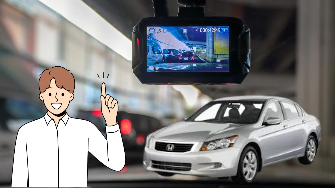 install dash cam on honda accrod 2010