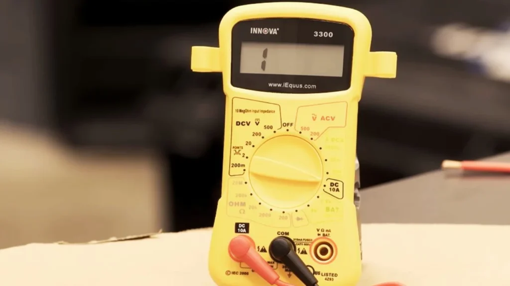 Multimeter (To Check Battery Voltage)