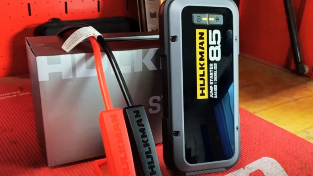 Portable Jump Starter (If No Other Truck is Available)